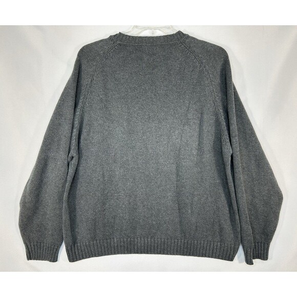 VTG St Johns Bay Sweater Women's 3X Plus Gray Pullover Knit - Picture 3 of 8